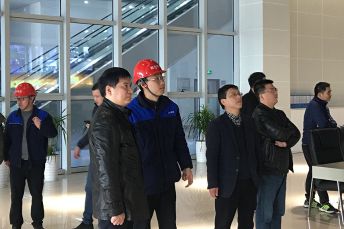 2019年3月7日省環(huán)保局省廳督查組一行視察紹興市生態(tài)產(chǎn)業(yè)園