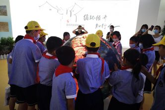 20200717皋埠街道中心小學(xué)學(xué)生來司進(jìn)行暑期實(shí)踐活動