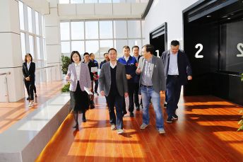 2022年10月19日，副市長羅延發(fā)考察循環(huán)產(chǎn)業(yè)園（一期）項(xiàng)目