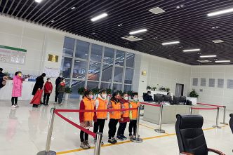 20230201魯迅小學(xué)人民路校區(qū)勉行小隊(duì)來司參觀